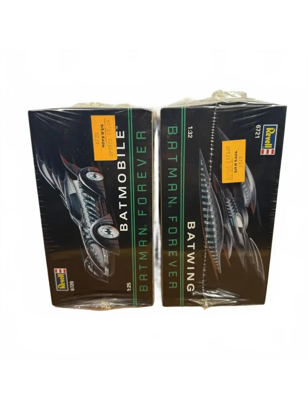 Revell Batman Forever Batmobile 6720 & Batwing 6721 Model Kit Sealed Lot 1995